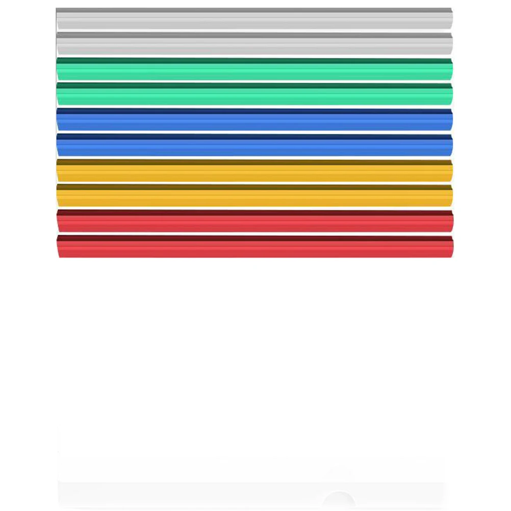 10 Pcs The Office Folder File Files Organizer Pole Clamp Large Fastener Folders