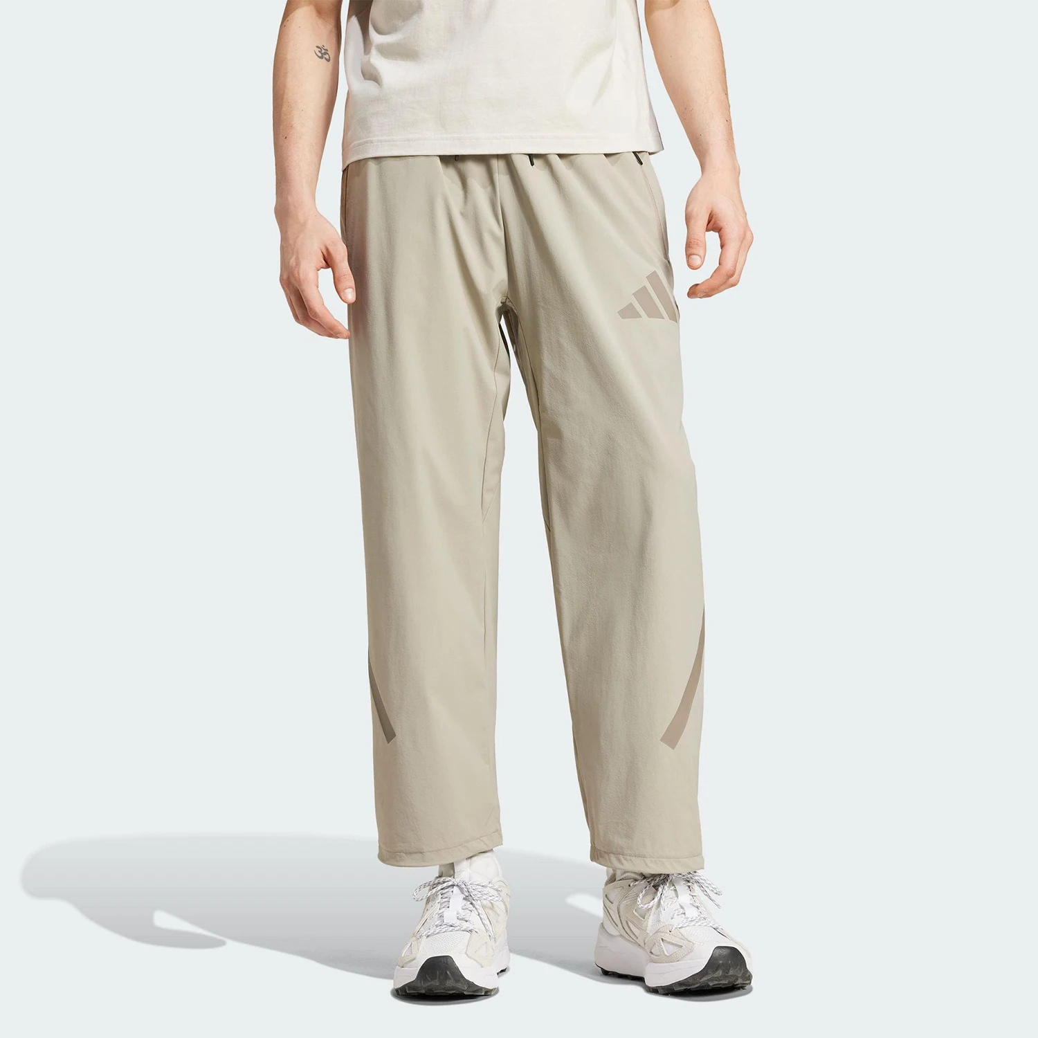

adidas Genuine 2025 Spring Men's Woven Straight-leg Pants JN9030