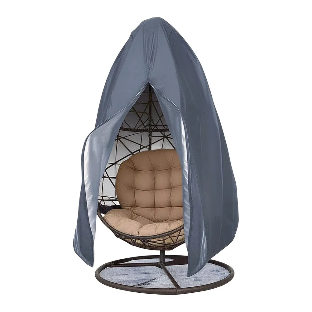Outdoor Fitness Equipment Black Hanging Chair Cover 210D Oxford Fabric Easy Installation SINGLE-PERSON Version