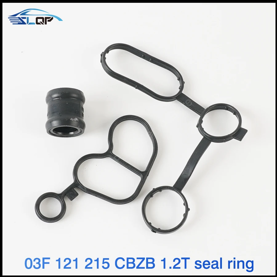 

03F903575C 03F115111A 03F121215 New Oil Cooler Filter Seal Gasket Bush For VW Golf Beetle Polo Caddy Audi A1 A3 Skoda Seat CBZB