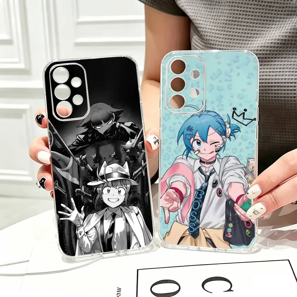 Welcome to Demon School! Iruma-kun  Phone Case Transparent Silicone Soft For Samsung S25,S24,S21,S22,S23,S30,Ultra,S20,Plus,Fe