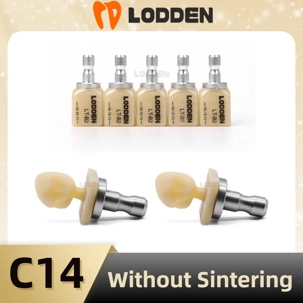 

5 шт./кор., стоматологический дисиликат лития C14 без спекания, блок 18*15*13 мм для восстановления матриц по бокам стула