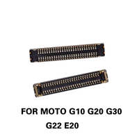 10PCS For Motorola Moto G10 XT2127 G20 XT2128 G30 XT2129 G22 E20 LCD Display Screen FPC Connector Port On Mainboard / Flex Cable