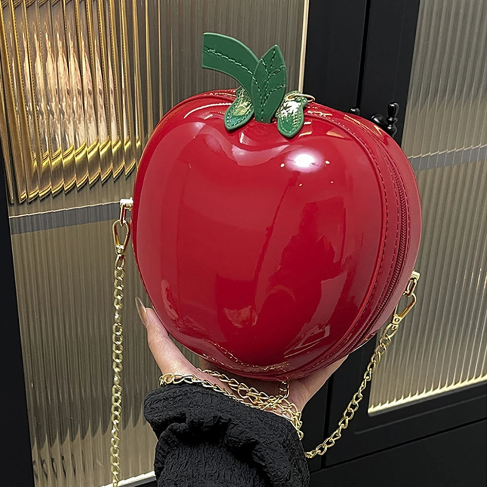 

Harajuku Fruit Design Shoulder Bag Cute Funny Purses for Women PU Leather Box Crossbody Bags for Women NEW Handbag Party Bags