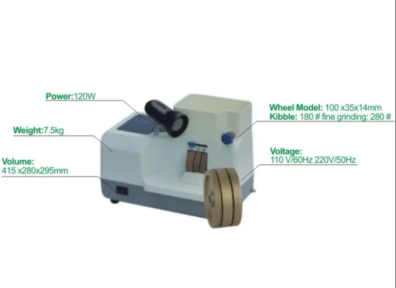 AMAIN AM-V030J Other Optics Instruments Hand Lens Edging Machine Manual Lens Edger