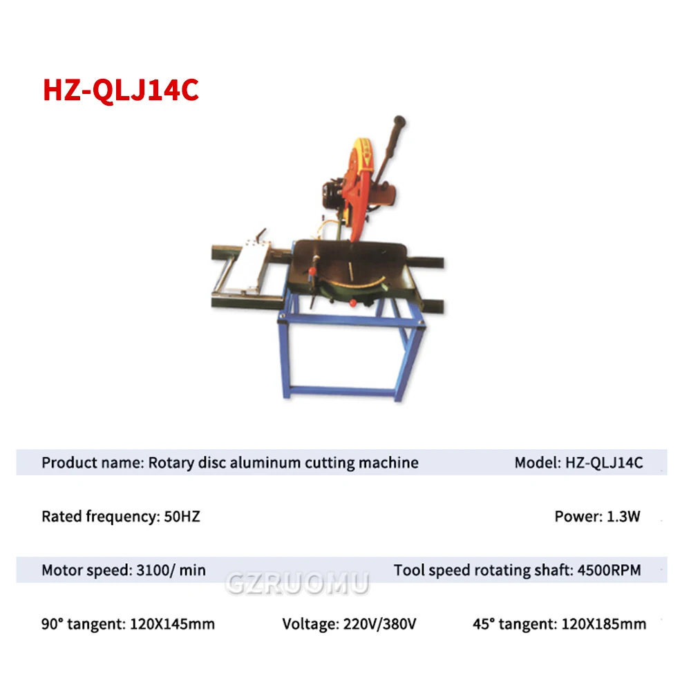 

Multifunctional Aluminum Cutting Machine High Efficiency Aluminum Profile Cutting Machine Aluminum Alloy 45 Degree 90 Degree
