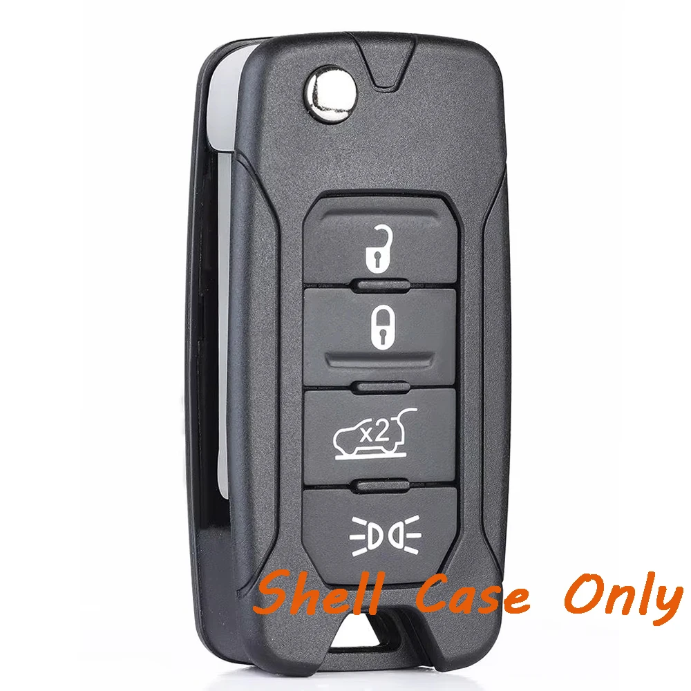 

Чехол для дистанционного ключа для Jeep Renegade 2015 2016 2017 2018 для Fiat 500X 2016 2017 2018 2019 SIP22 Key Blade