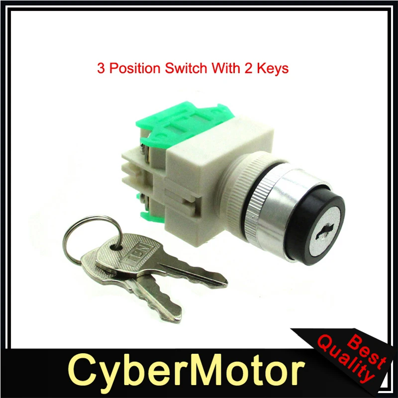 3 Position Speed Control Key Switch For Taotao Electric ATVs E1-350 E2-350 E1-500 E2-500