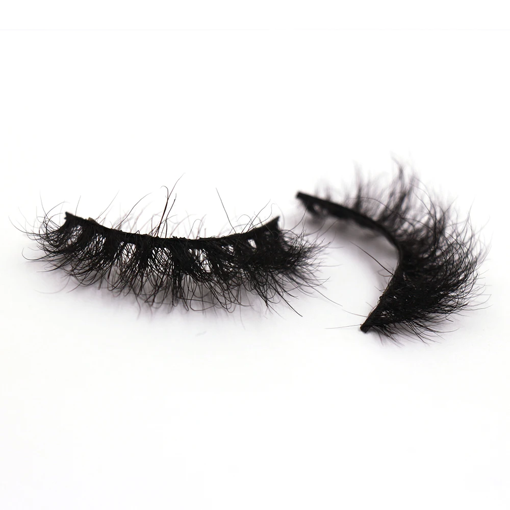 Fluffy Lashes Soft Furry 3D Mink Lashes 100% Cruelty Free Lashes Reusable Short Natural Eyelashes Maquillaje Eyelash Extensions