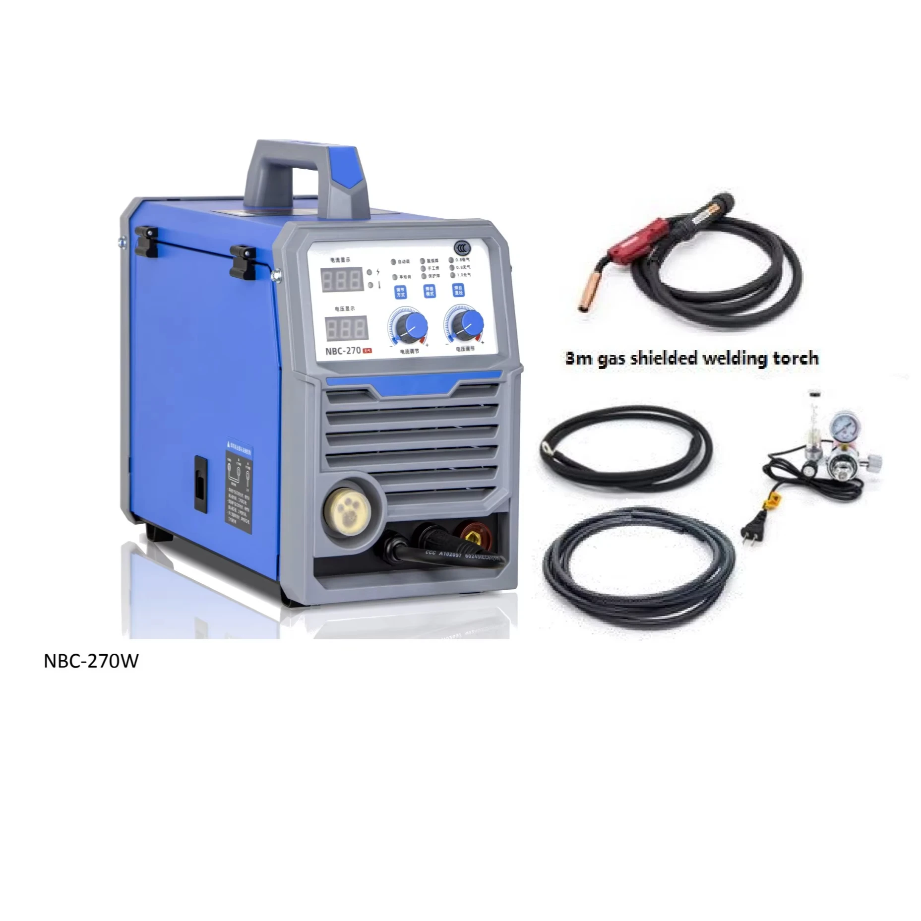 NBC-270W Mig Welding Machine/Dual Voltage Airless Self-protected Gas Shielded Welding Machine