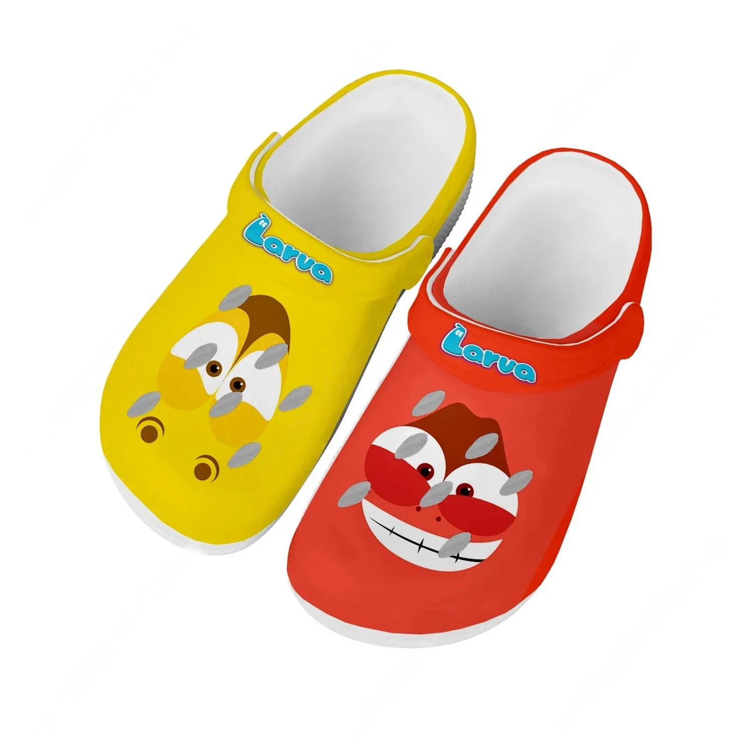 

Larva Water Shoes Mens Womens Comfortable Home Garden Clogs Customizd Sandals Beach Breathable Hole Slippers
