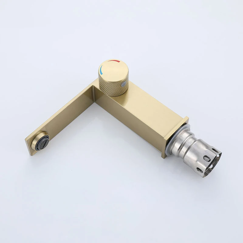 

Stainless Steel Bathroom Basin Faucet Unique Handwheel Washbasin Tap Deck Mounted Hot Cold Water Mixer Vanity Lavatory Tapware