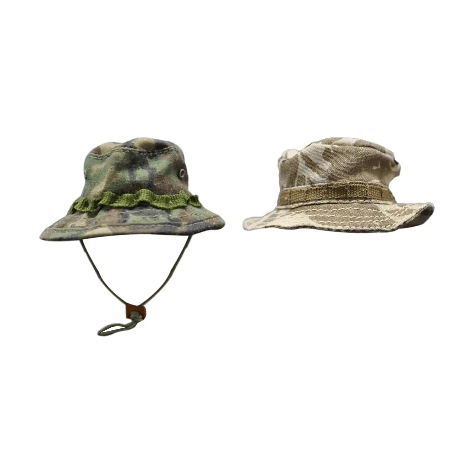 1:6 Scale Miniature Jungle Cap Retro Headgear for 12'' inch Soldier Figures