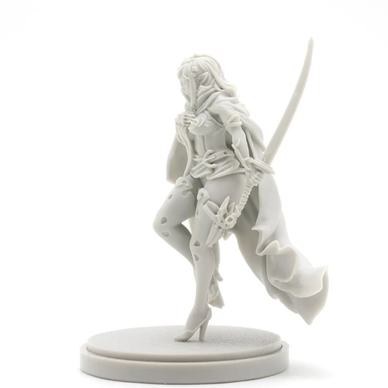 30mm Base Game Scale Garage Kit Shadow Thief Resin Figure Model Kit Unassembled Unpainted 451