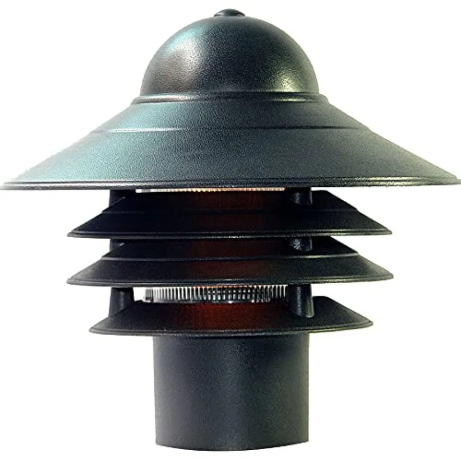 Nautical Post Mount Outdoor Lighting, Salt-Air Tough Rust-Proof Non-Metallic Coastal Lamps, Fits 3