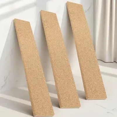 

3 Pcs Cork Strip Wall Sticker Corkboard for Memo Office Bulletin Bar Batten Strips