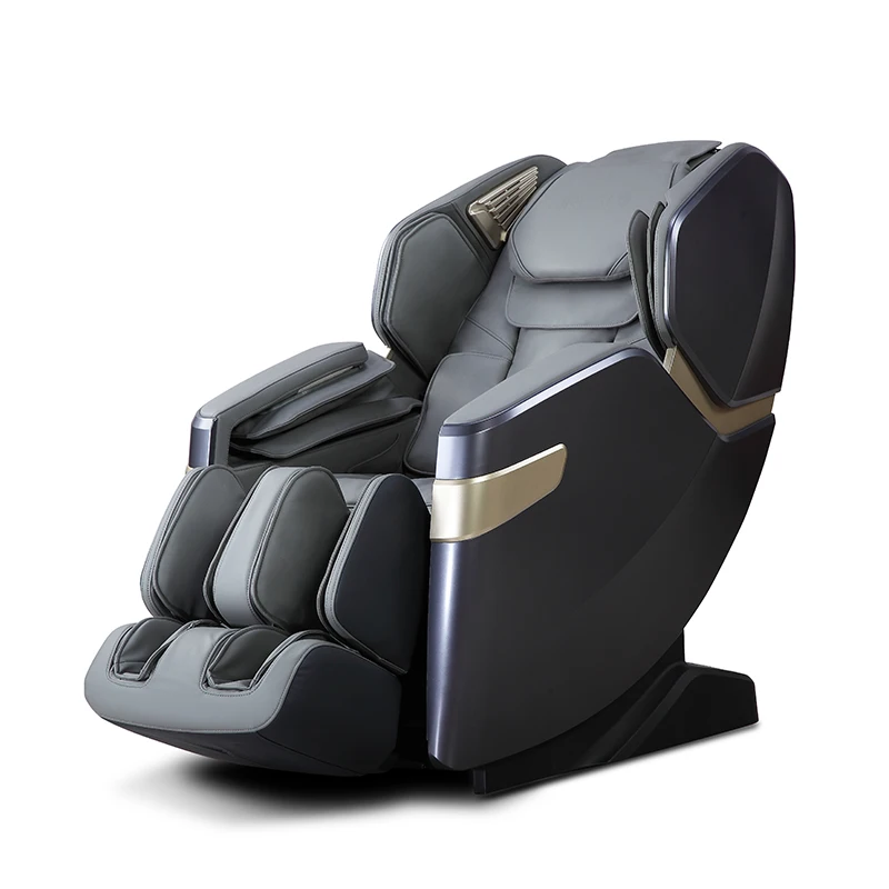 Rehabilitation Therapy 4d Sl Track Full Body Zero Gravity Shiatsu Irest Massage Chair With Heating