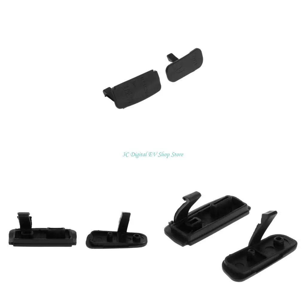 

E74D USB AV OUT MIC Rubber Door Bottom Cover For 600D