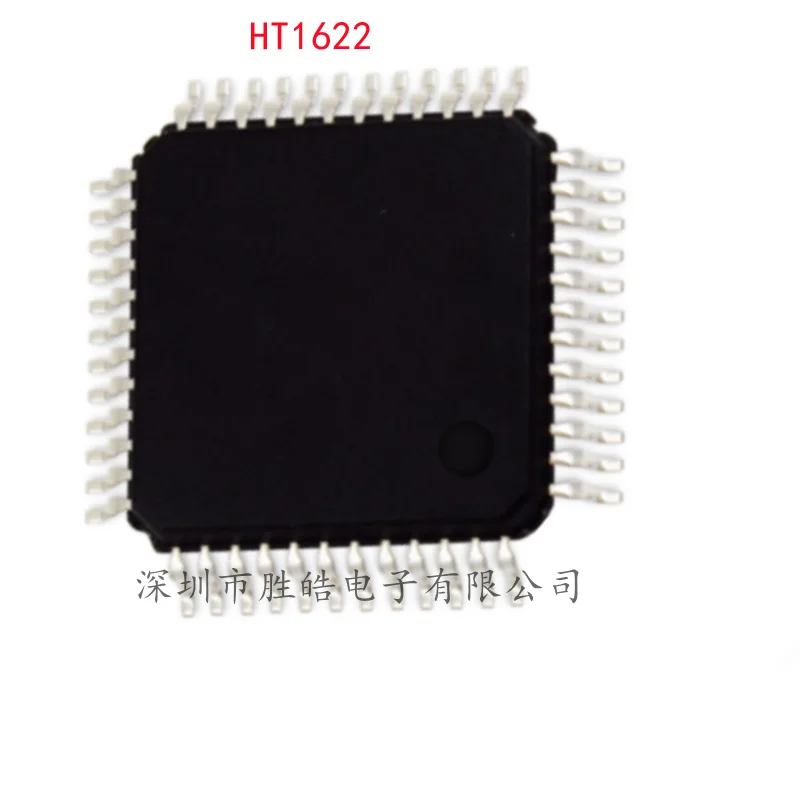 (10PCS)  NEW  HT1622   1622    LCD Display Driver Chip   LQFP-64   HT1622   Integrated Circuit