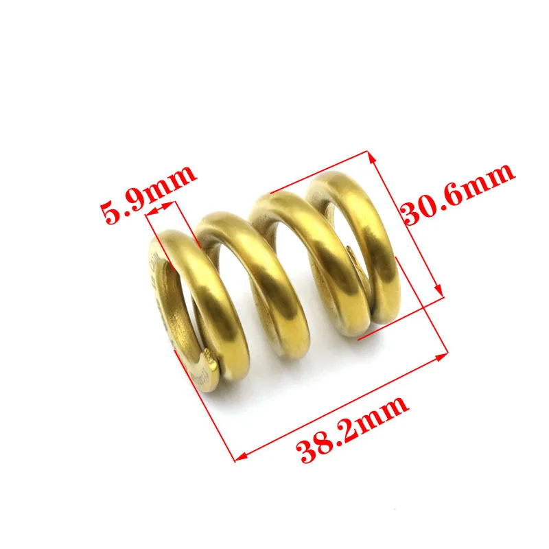 Folding bicycle spring shock absorber for brompton titanium ultra-light suspension spring Aline Cline