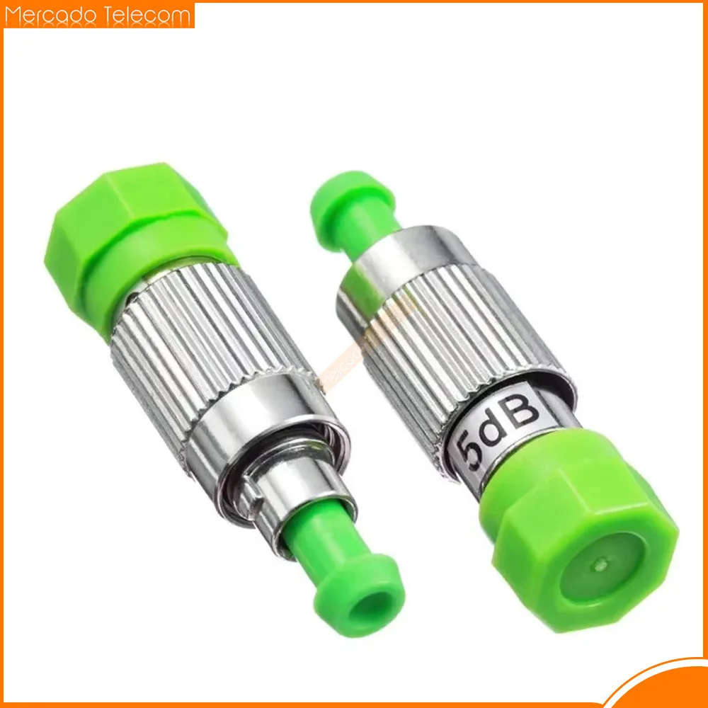 

10 Pcs/Lot fiber attenuator FC/APC FM female to male plug type 0db-30db 1db 3db 5db 7db ftth optical attenuator