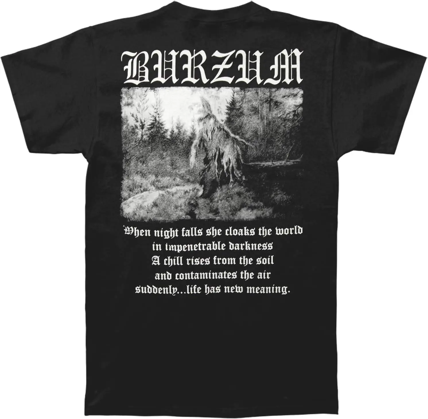 Burzum Men's Filosofem T-Shirt Black