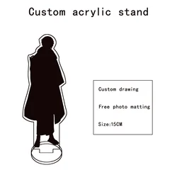 15CM Custom Acrylic Stand Model Cosplay Characters Ornament Accessories Goods Collection Gifts