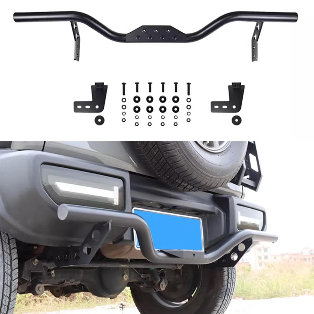 Lantsun JMN095 Steel Rear Bumper bar Guard Safty Barrier for Suzuki for Jimny 2019-2026