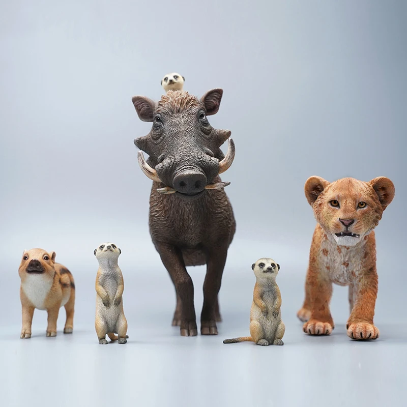 

JXK JXK078 JXK079 JXK080 1/6 Малый партнер короля льва свинка маленький цветок Дин Даман Пэн Xiaopeng имитационная модель животного