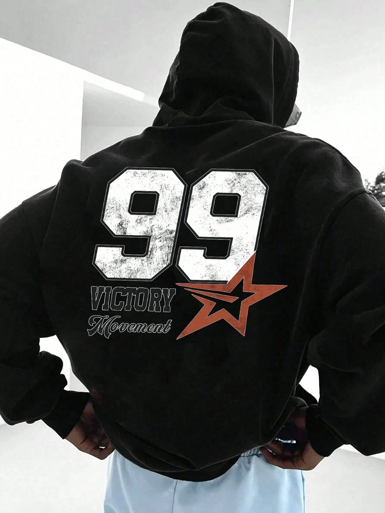 

Мужская толстовка с капюшоном в повседневном уличном стиле с карманом и шнурком с принтом, осенне-зимний топ, 280 г