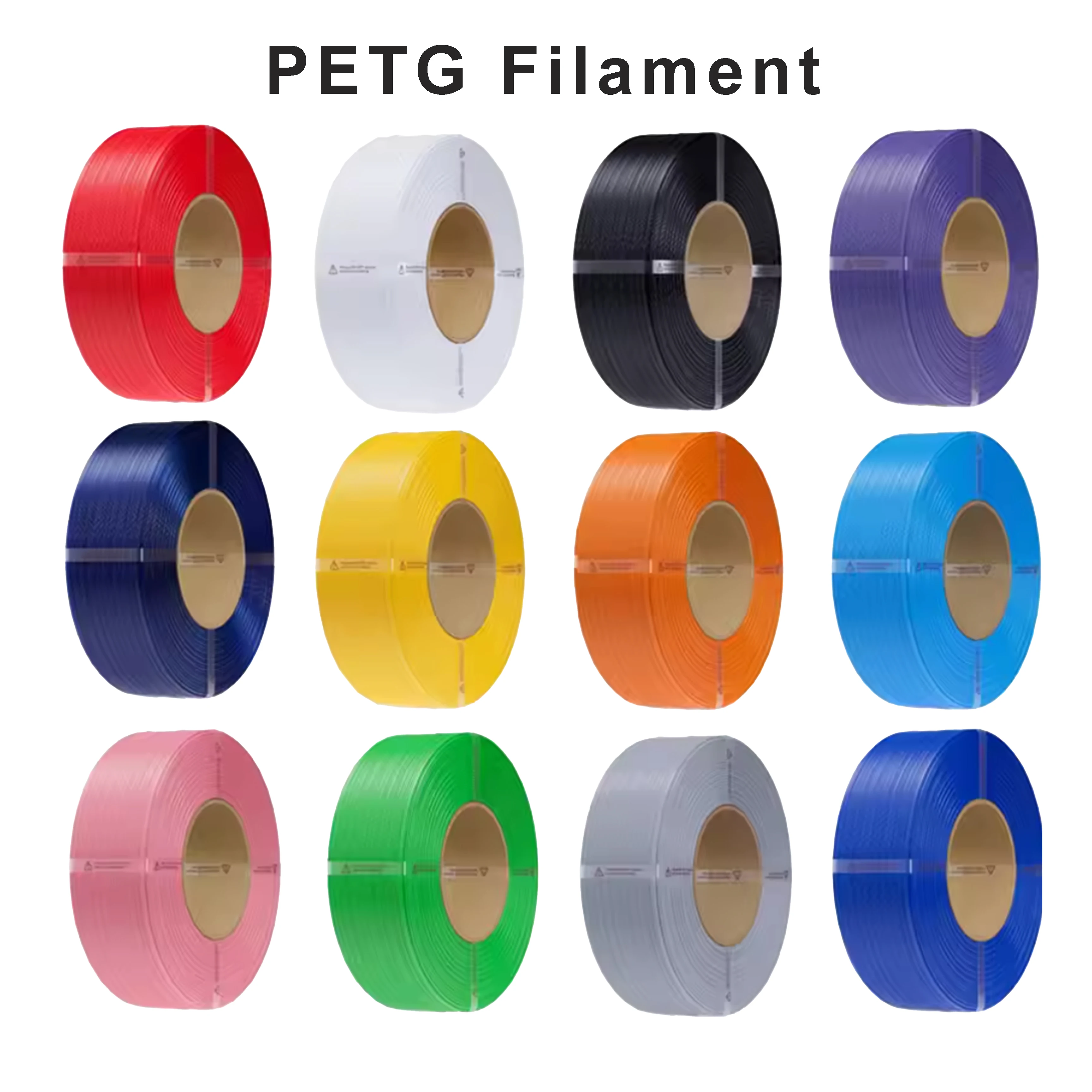 

Нить для 3D-печати PETG — вес нетто 1 кг, диаметр 1,75 мм, без катушек, совместимая с лабораторией Bambu