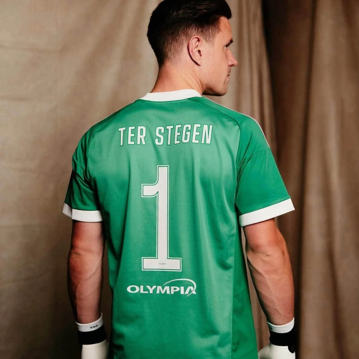 2026 Ajax Herdenkingsshirt met korte mouwen voor heren en dames, zomertraining, ademend, sneldrogend sportshirt, poloshirt, T-shirt