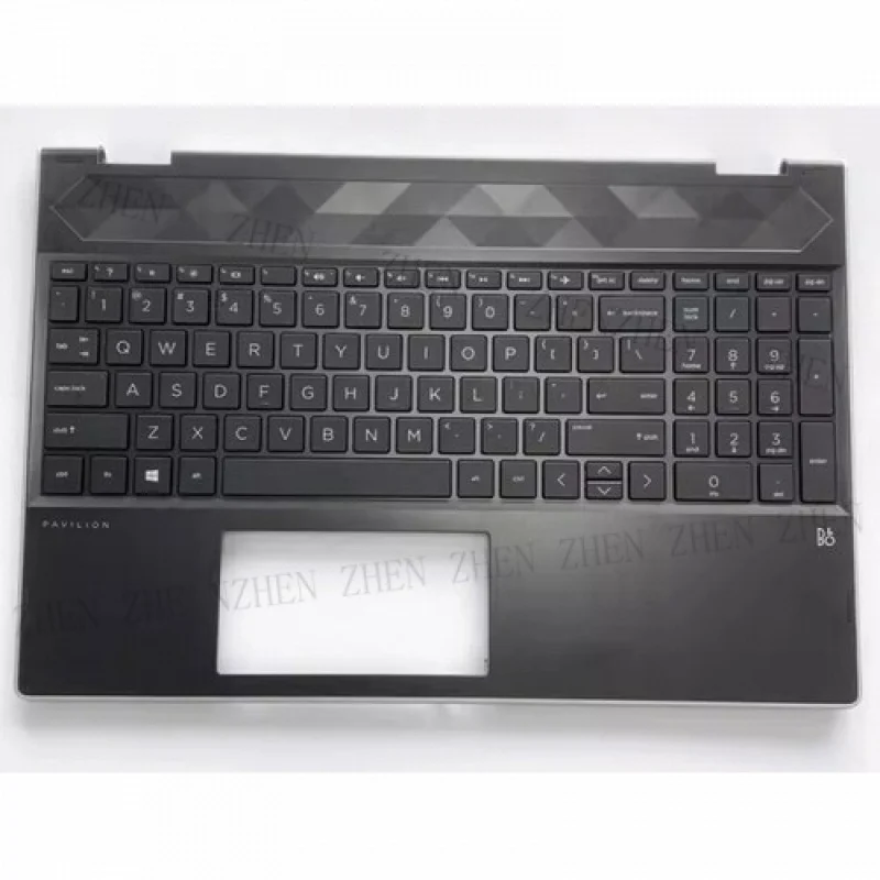 

Y ДЛЯ HP X360 15-CR, верхняя отделка корпуса упора для рук с ключом, серебристый, L20848-001