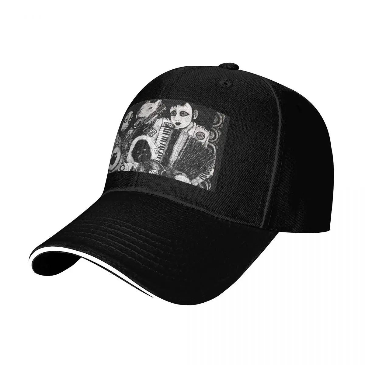 totheark (the folk punk band) Baseball Cap Six Panel Structured Crown Sun Protection UPF 50+ Breathable Mesh Back