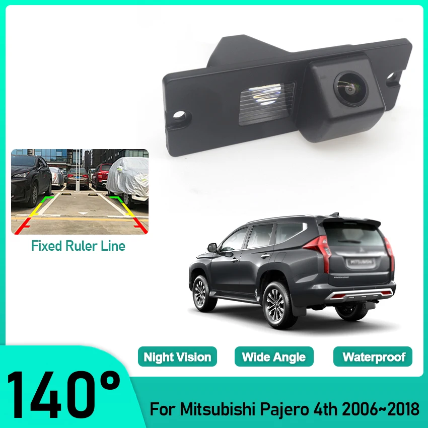 

Backup Rear View camera For Mitsubishi Pajero 4th 2006~2012 2013 2014 2015 2016 2017 2018 CCD HD Night Vision parking Camera