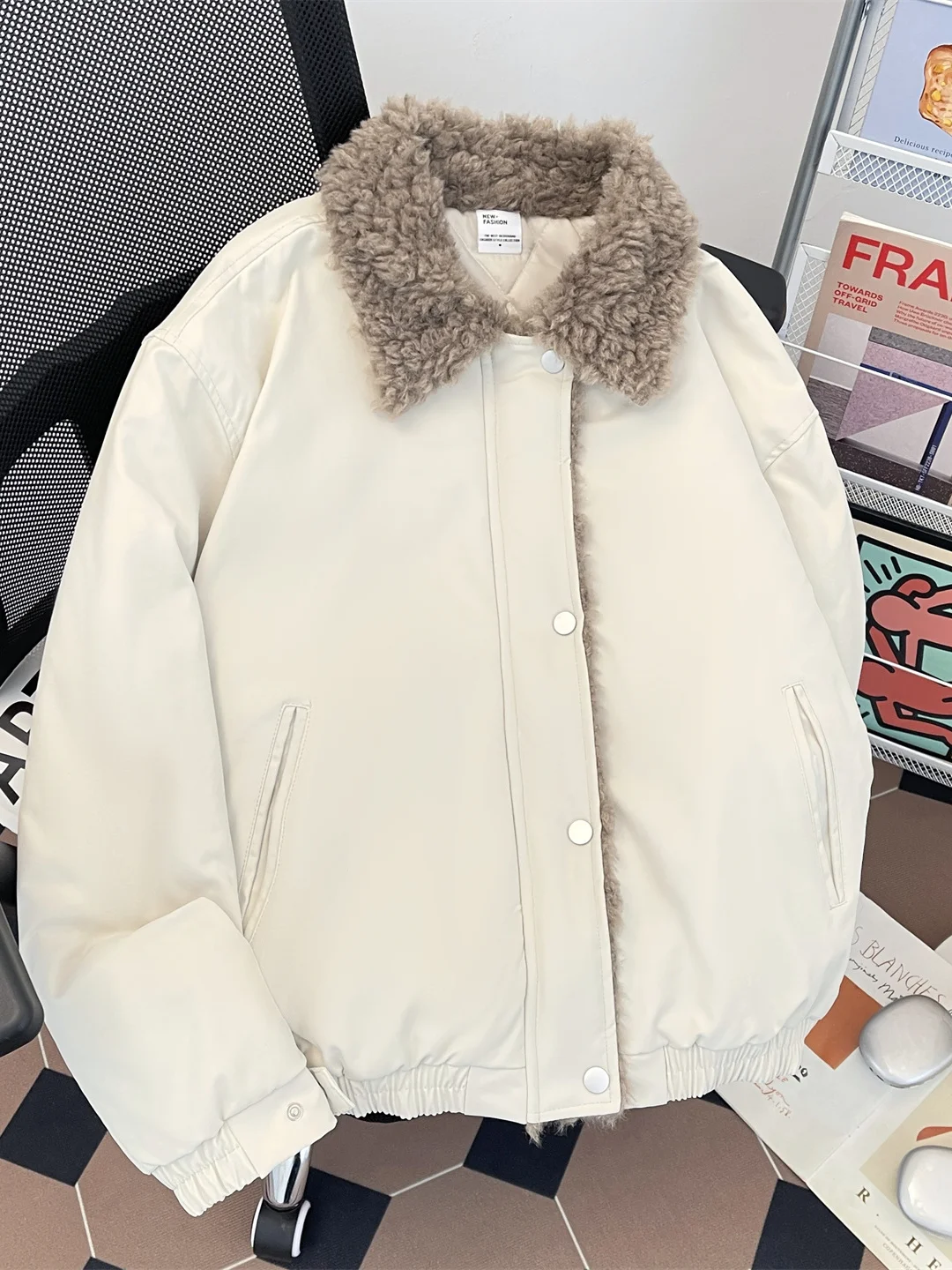 

Мужское зимнее пальто Barnes Sle Thiened Cotton Jaet с бархатным воротником ягненка в стиле ретро, американская повседневная хлопковая верхняя одежда Haome