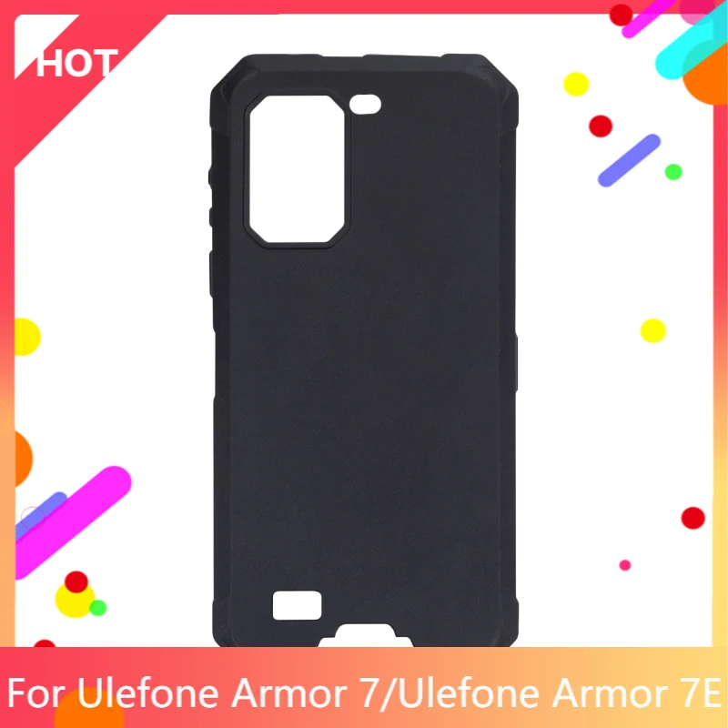 Armor 7 Case Matte Soft Silicone TPU Back Cover For Ulefone Armor 7E Phone Case Slim shockproof