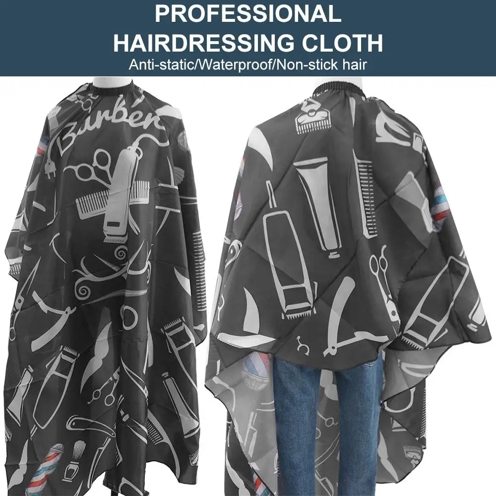 Professional Barbershop Capes Styling Tools Waterproof Salon Haircutting Capes Hair Dyeing Antistatic Hairdresser Apron Barber