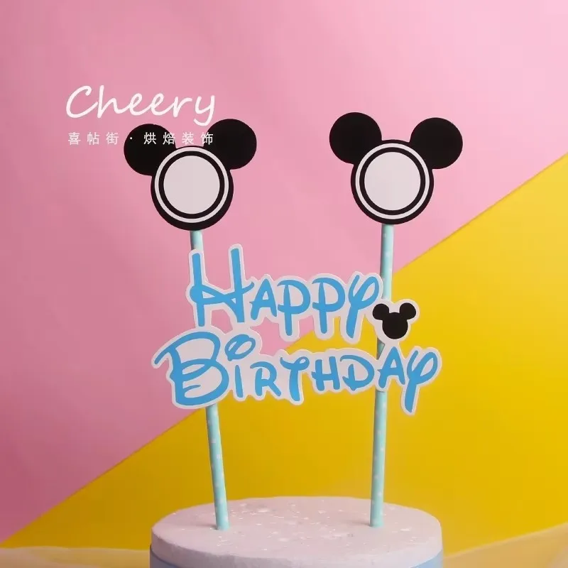 Rosa Mickey Minnie Funkelnde Geburtstagskerzen Farbverlauf Festliche Atmosphäre Nummerierte Kerzen Perfekt für Cupcake-Events und Partys