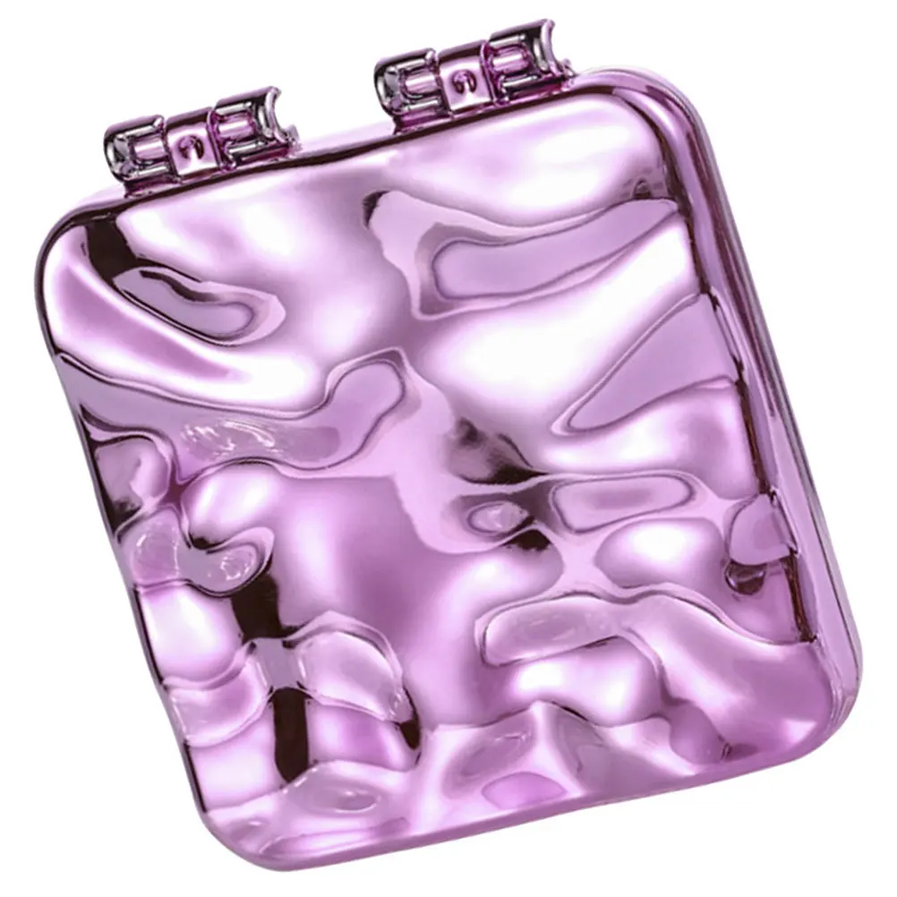 

Portable Travel Pocket Mirror Folding Double Sided Small Lightweight Durable Handheld Makeup Mirror Compact for Outdoor and