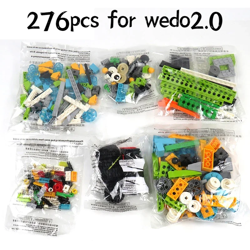 

276pcs Technic Bricks for 45300 Compatible for WeDo2.0 Educational Toys for Students Teaching DIY Building Blocks for Children