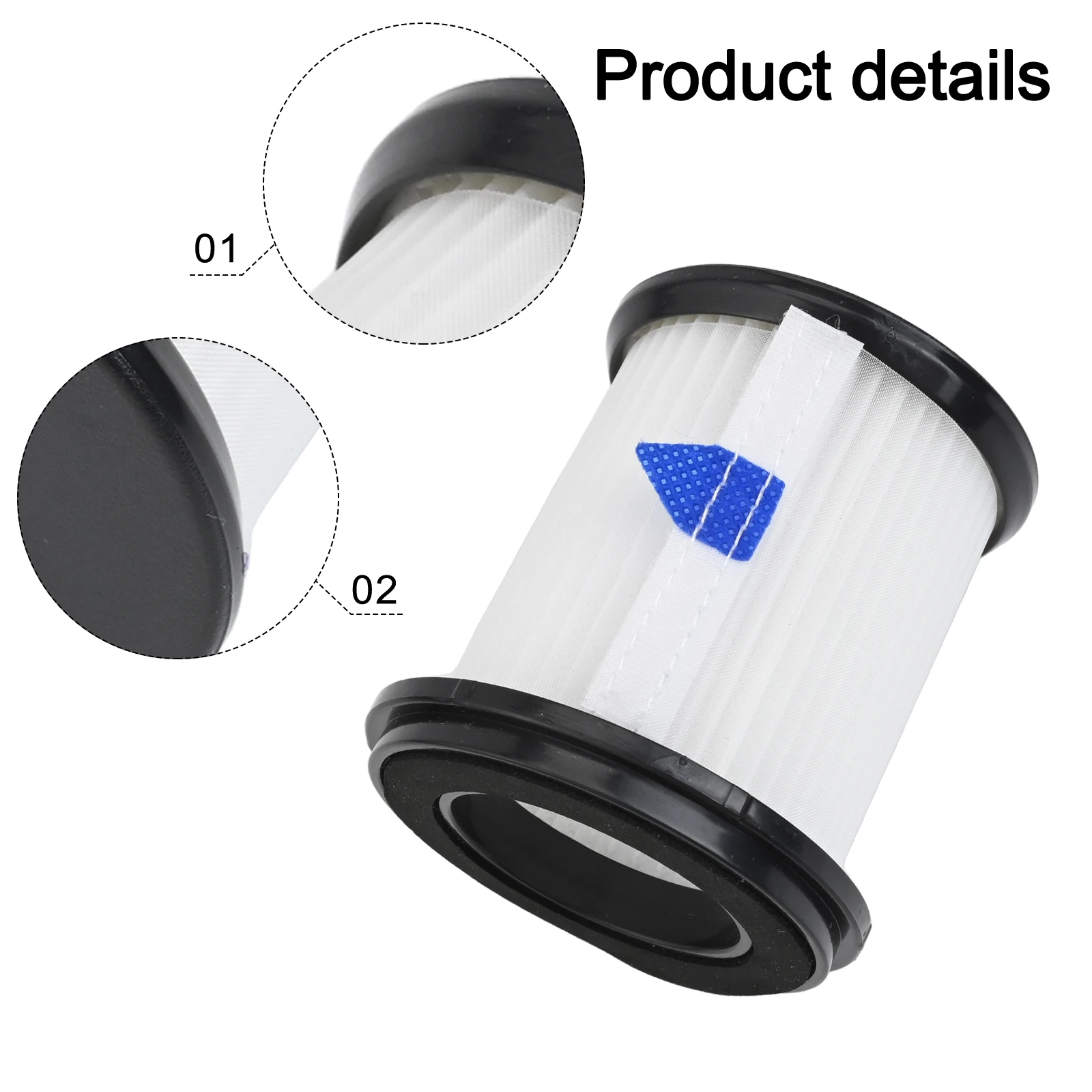 Replacement Filter Pack for INSE S6 PLUS Cordless Vacuum Cleaner Accessories 4 Pieces for Prolonged Filtration and Cleaner Air