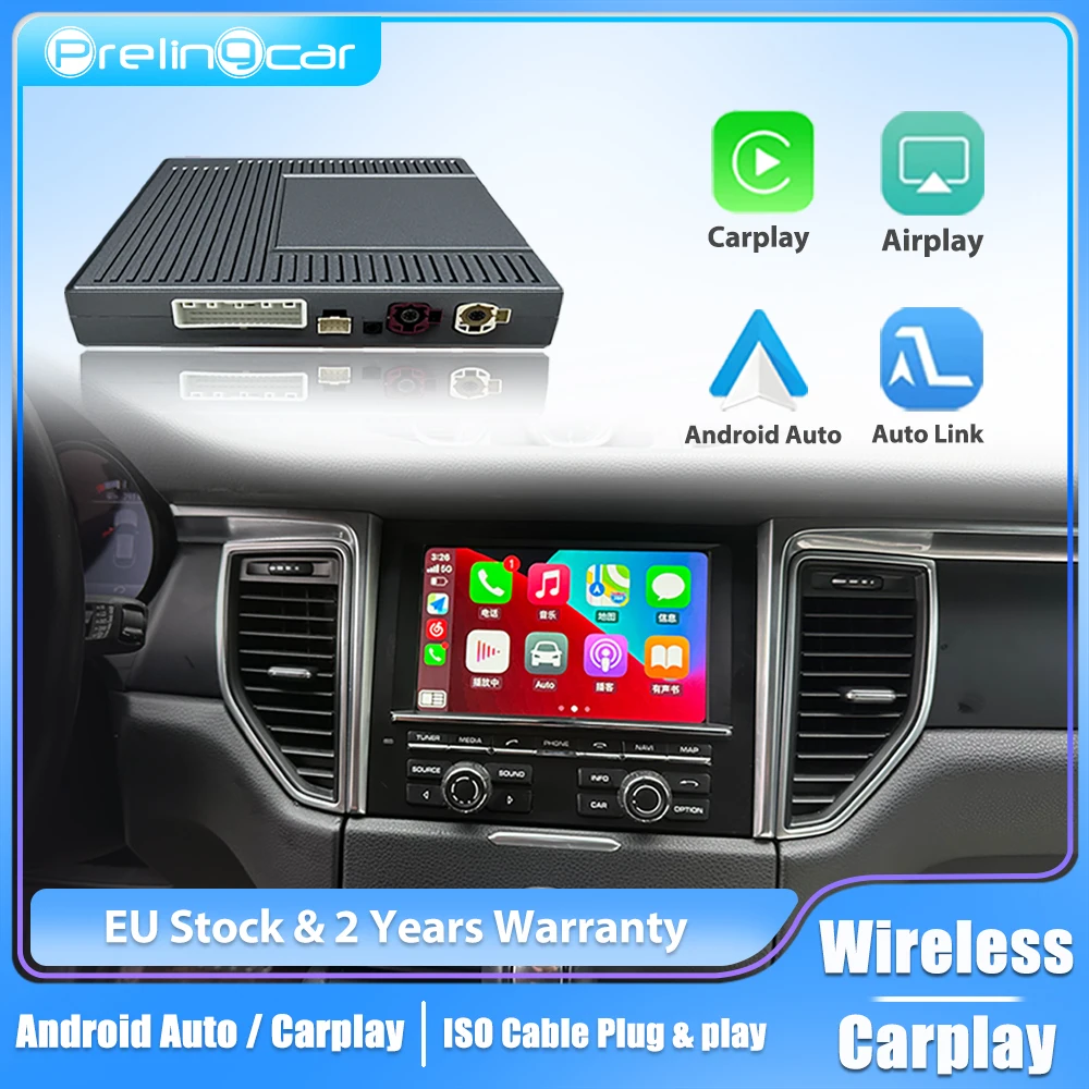 Wireless CarPlay For Porsche Macan 2017 year PCM 4.0 AirPlay Android Mirror Link  CarPlay Function