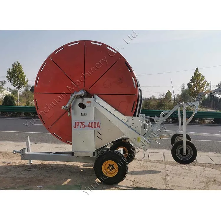 Large Winch Type Sprinkler Irrigation For Agriculture And Garden Mobile Automatic Watering Hine