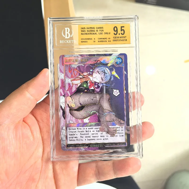 أنيمي بطاقة آلهة قصة مثير شخصية كافكا فريرين Megmin الساخن ختم الإغاثة تصنيف بطاقة الصبي لعبة هدية عيد ميلاد سلسلة