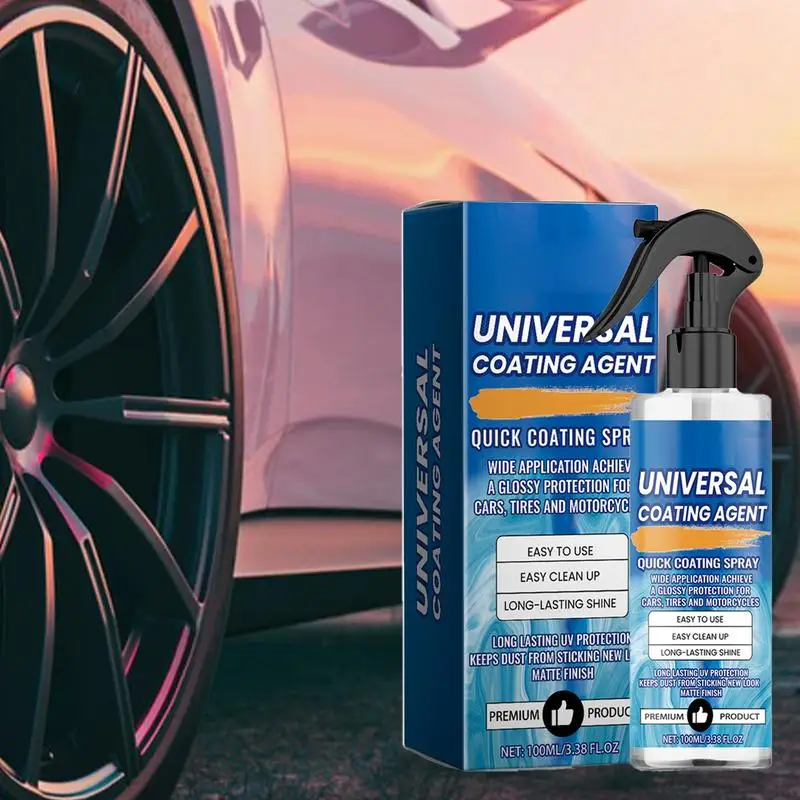 

Ceramic Spray Coating For Cars Efficient Car Shine Spray Car Wax Polish Portable Coating Renewal Agent Nano Ceramic Coating For