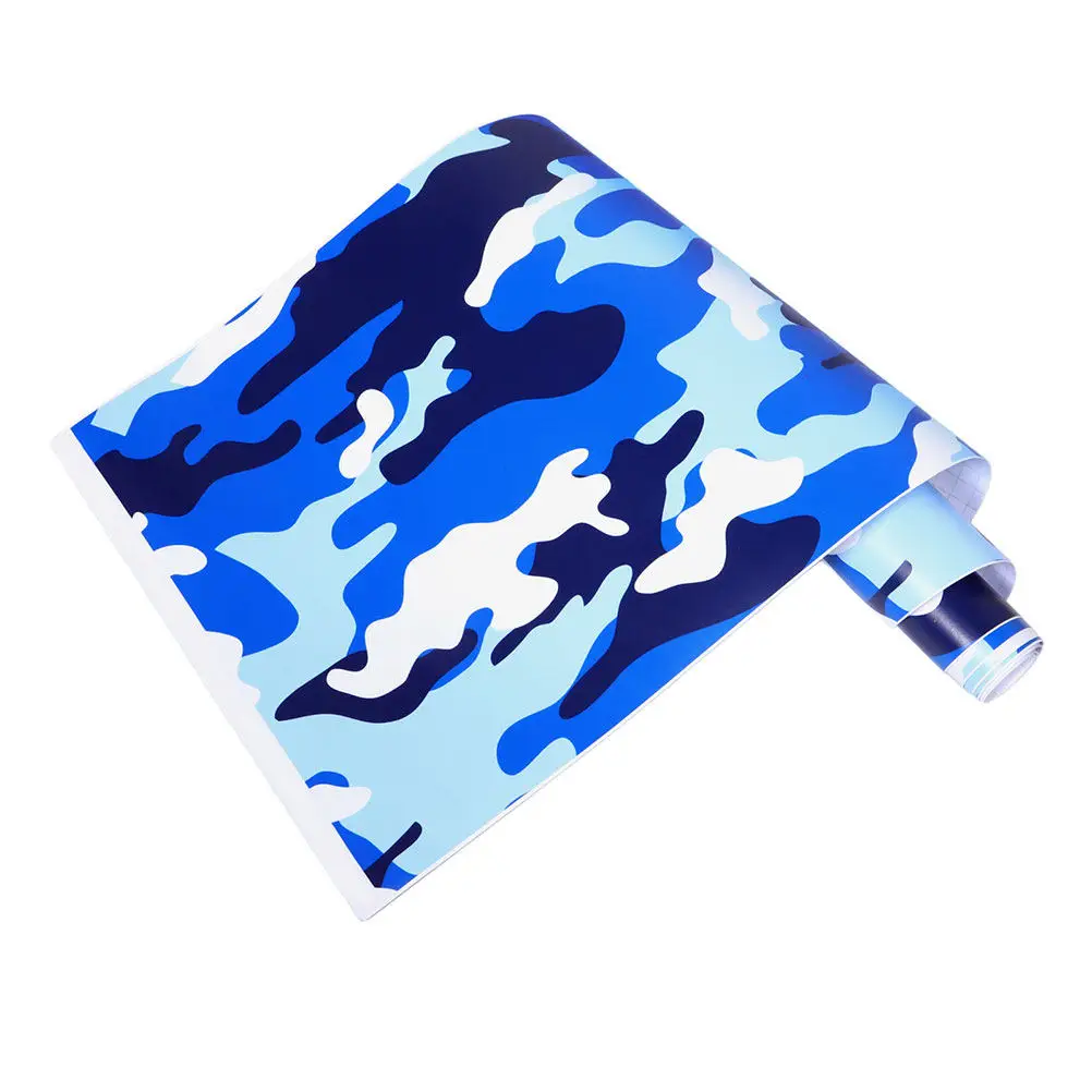 

Глянцевая камуфляжная пленка для оклейки автомобиля, самоклеящаяся ПВХ-пленка для модификации транспортных средств, прочная водонепроницаемая защитная наклейка для авто