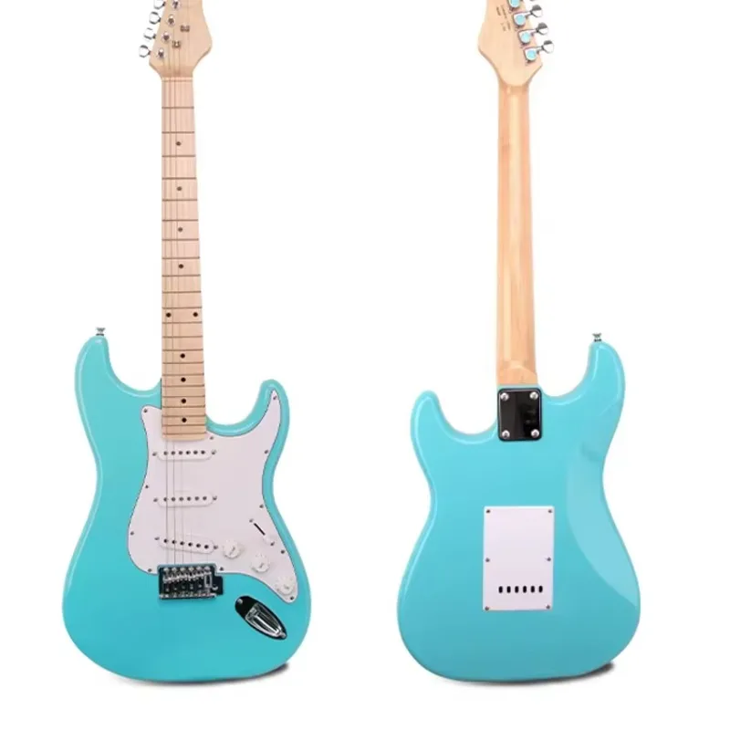 L-G2 China Wholesale Stringed Musical Instruments Factory Alder Body Maple Neck Upgrade ST Kit Electric Guitar