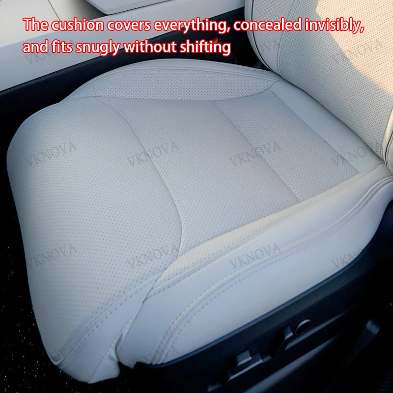 For Tesla Model YL 2026 Car Seats Cover Nappa Leather YL Invisible Seat Cushions Ventilation High Quality Interior Accessories - view 4