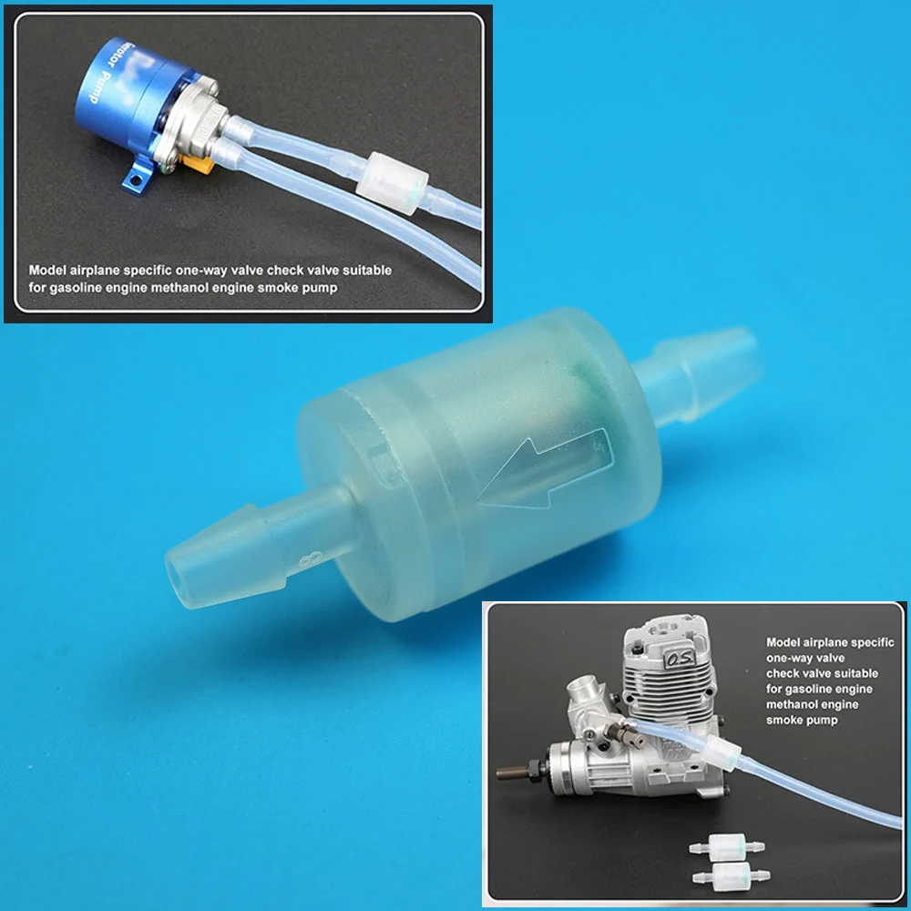 SkyArea RC Model Airplane Specific One-way Valve Check Valve Suitable for Gas Engine Methanol Engine Smoke Pump Accessory
